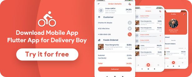 Food Delivery Flutter   PHP Laravel Admin Panel - 14