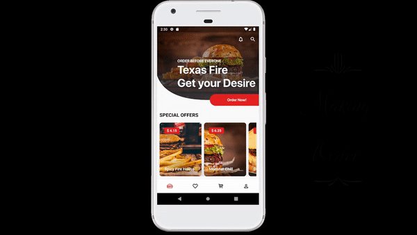 Flutter Food App UI KIT - 3