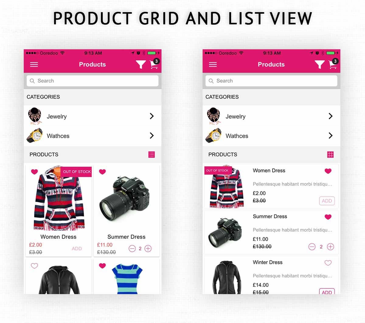 ionic 3 App for WooCommerce - 8