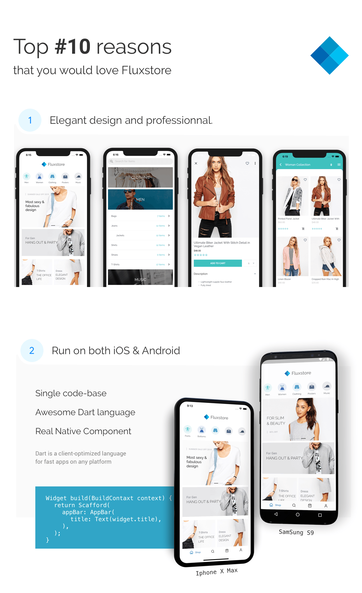 Fluxstore Pro - Flutter E-commerce Full App for Magento, Opencart, and Woocommerce - 3