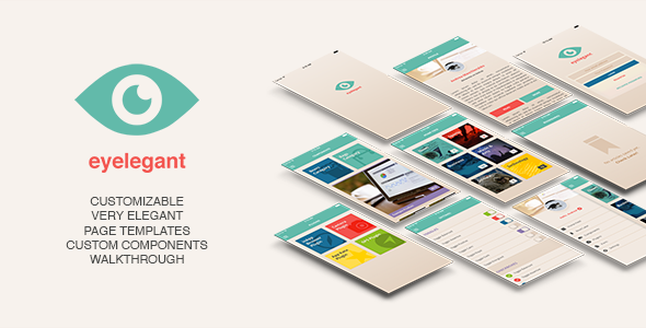 Eyelegant | Ionic Template + Cordova Plugins Ionic Developer Tools Mobile App template