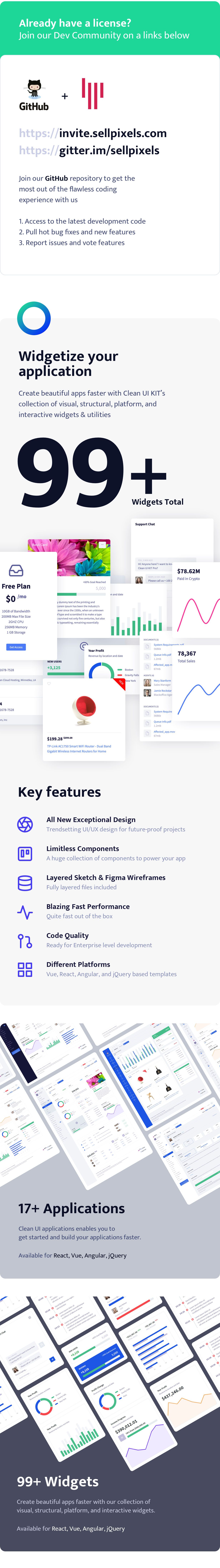 Clean UI Pro Bundle — Modular Multi Concept Admin Template - 10