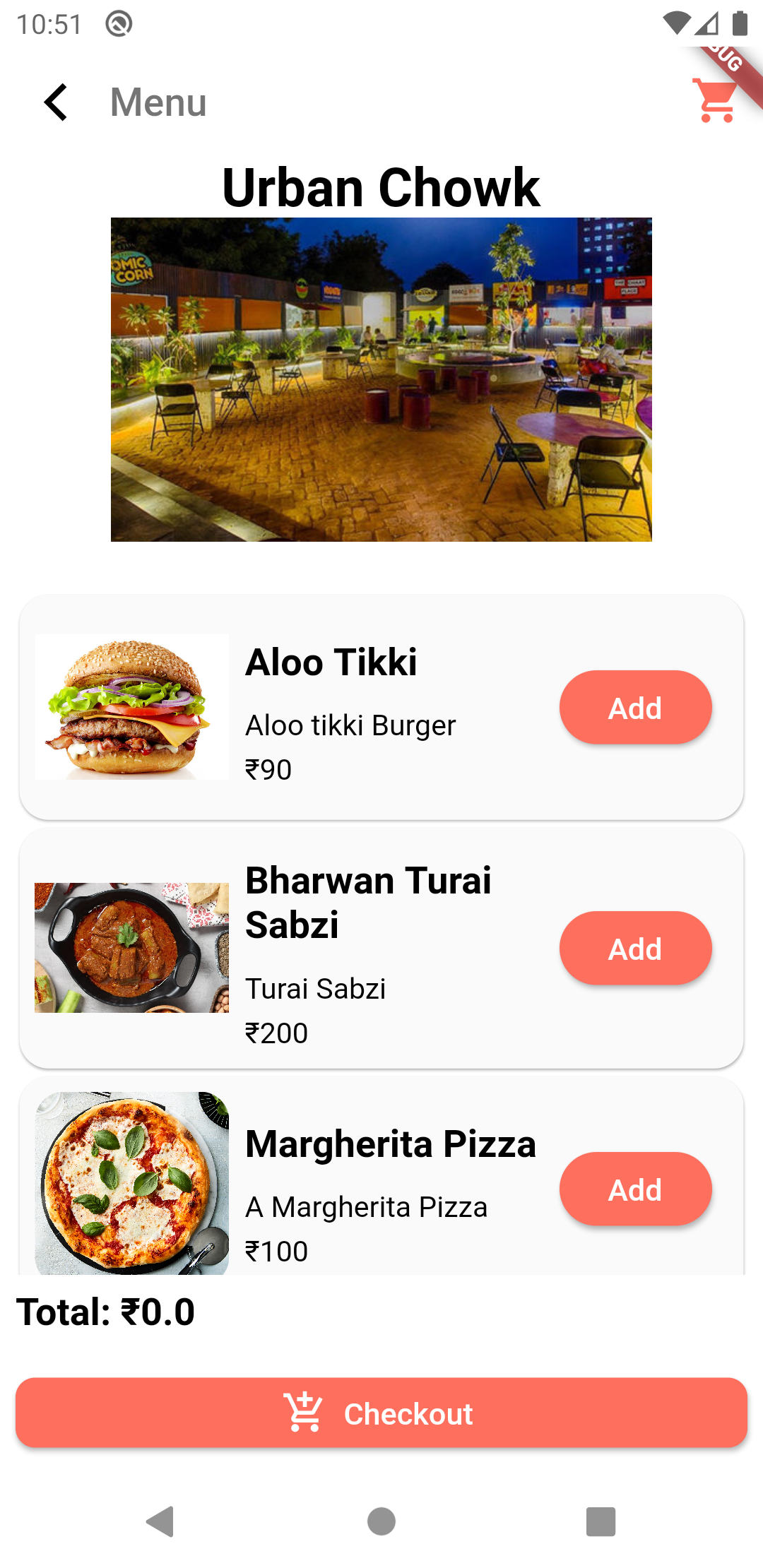 Food App: Flutter Food App UI + Database - 2