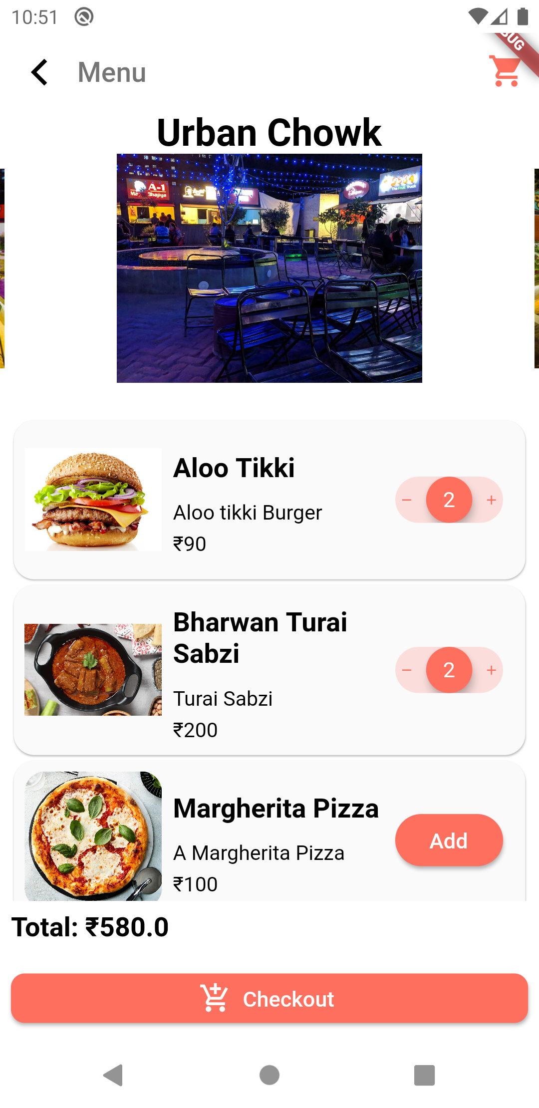 Food App: Flutter Food App UI + Database - 3