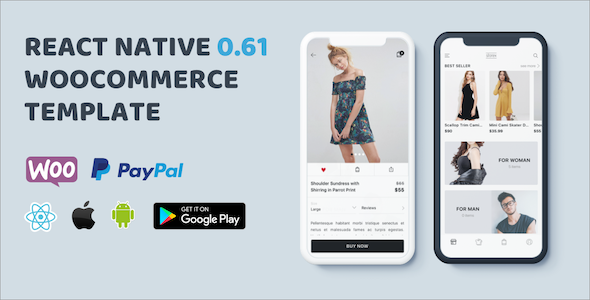 StoreX Pro - React Native Complete Ecommerce Template React native Ecommerce Mobile App template