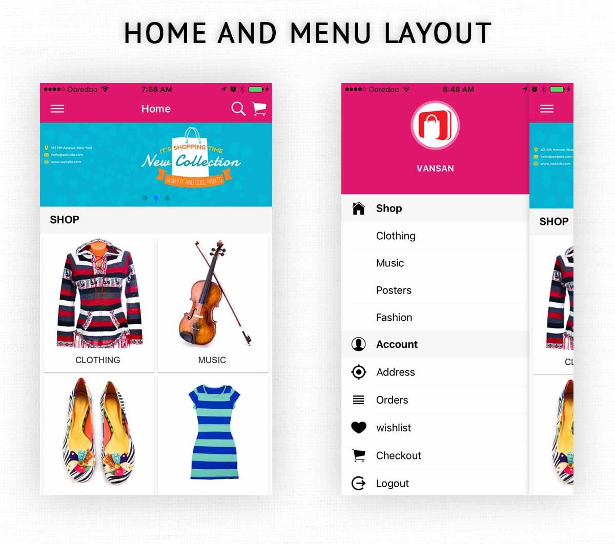 ionic 3 App for WooCommerce - 7