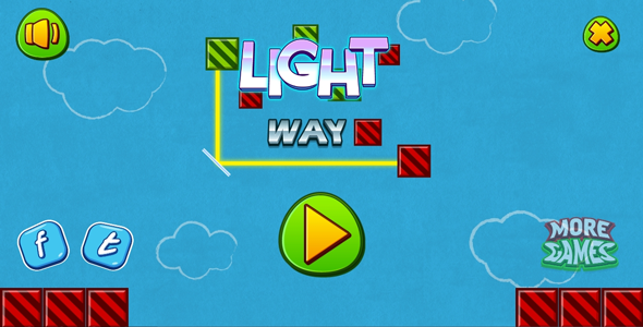 construct 2 logic game light way