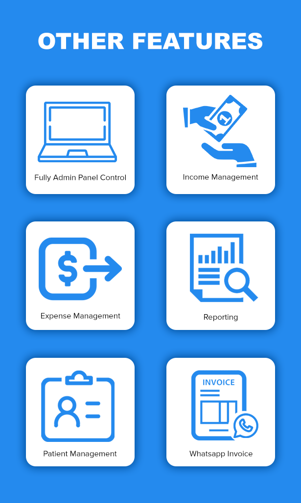 CMS - Clinic Management System ionic 5 Complete mobile app for android & ios (Php Laravel backend) - 5