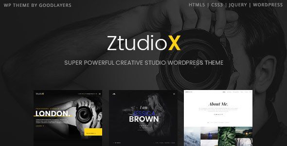 Ztudio X - Photography WordPress Creative, Photography  