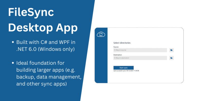Simple File Sync Desktop App by Simplycoders