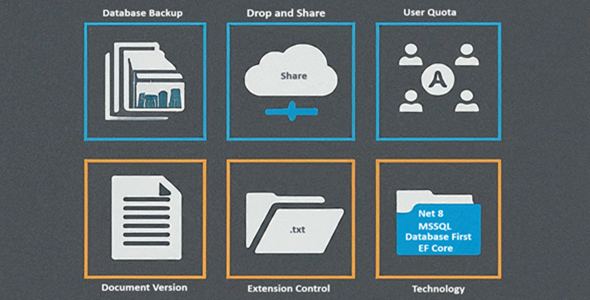 My Drive | File Version | Document | NET 8 Core | ASP.NET Core | MSSQL | C#