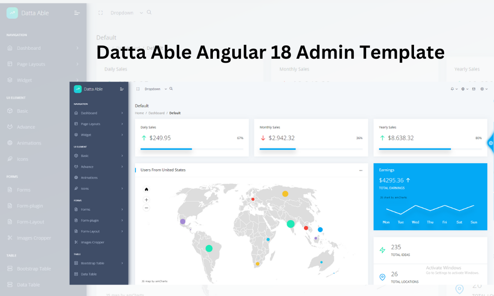 Datta Able Angular 18 Admin Template