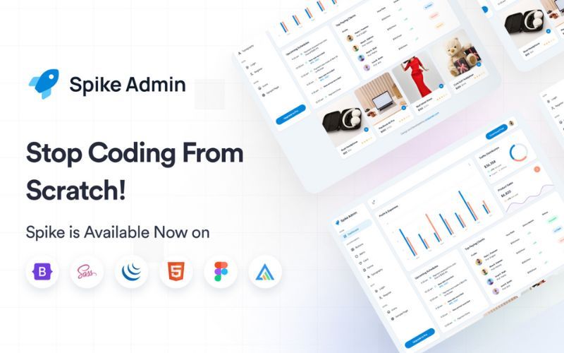 Spike Bootstrap Free Admin Dashboard Template