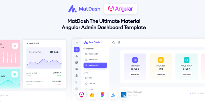 MatDash Angular Admin Dashboard Template